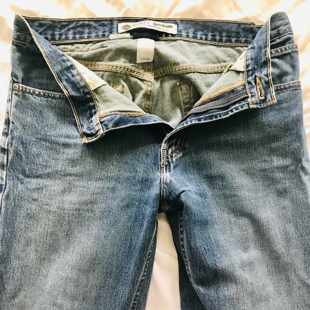Harley-Davidson Men’s Blue Jeans